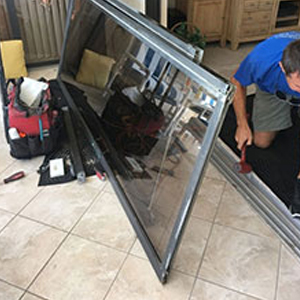 sliding glass door frame repair Titusville